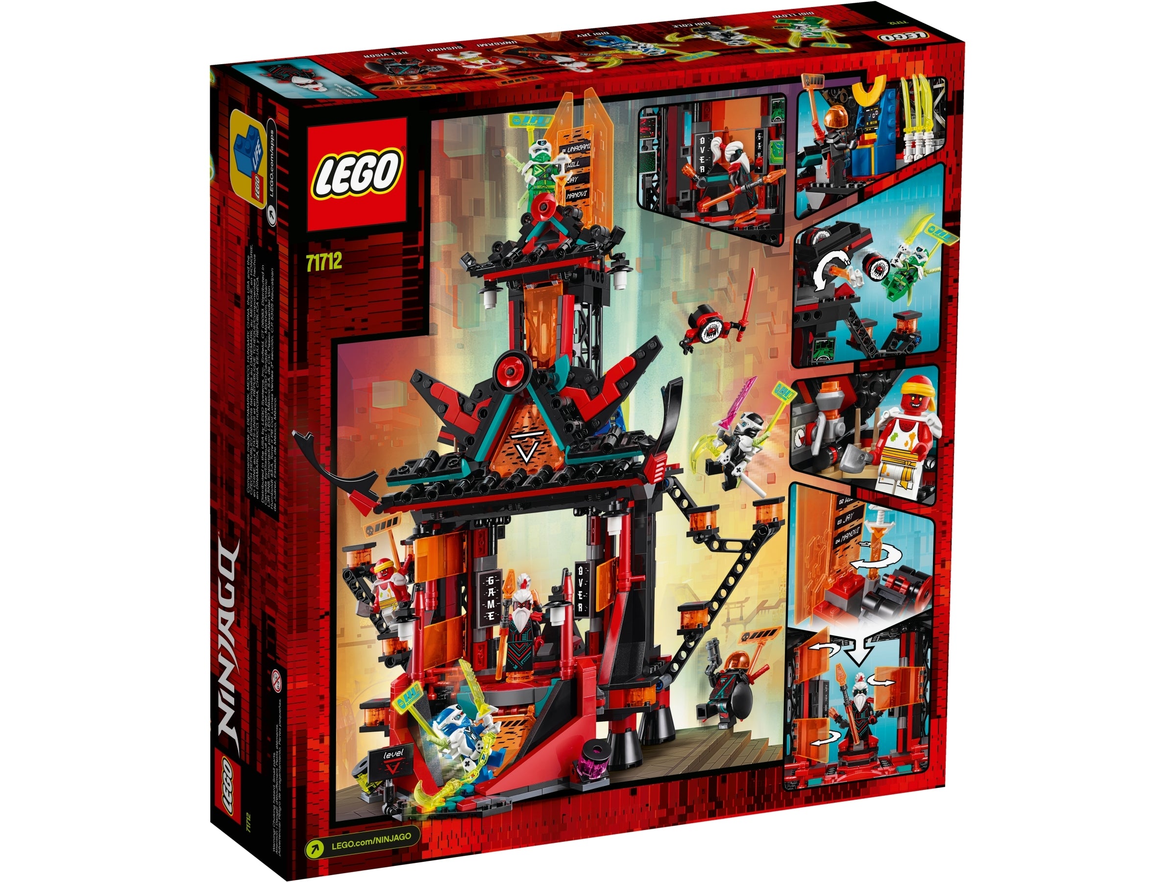 LEGO Ninjago Empire Temple of Madness 71712