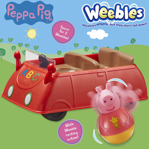 Peppa Pig - Weebles Push Along Wobbily Car