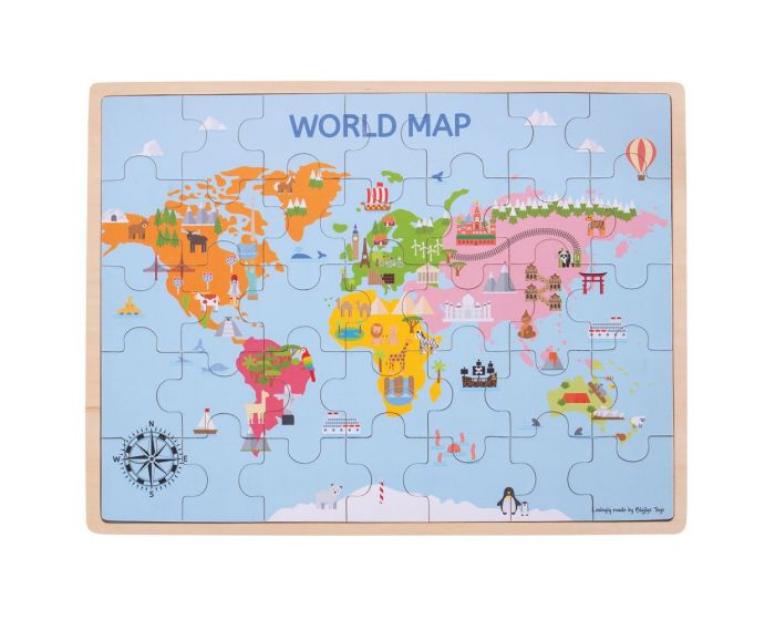 World Map Puzzle