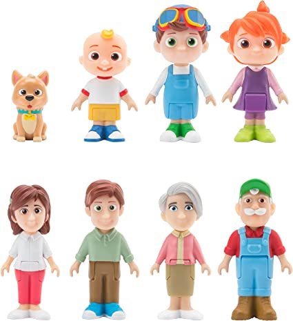 COCOMELON FAMILY FIGURE 8-PACK