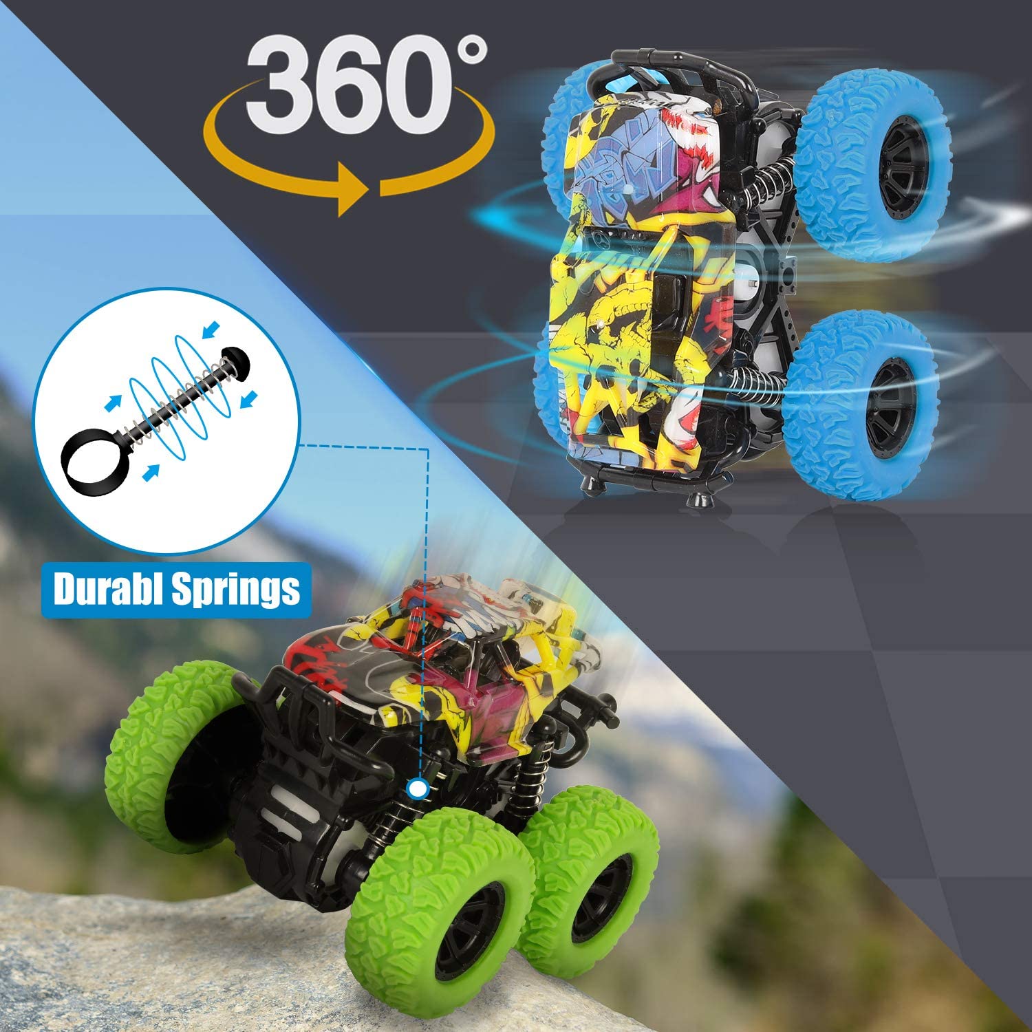 2 PK VEHICLE - FRICTION POWERED