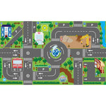 Load image into Gallery viewer, Kids Globe Traffic Mat W/Led Traffic Lights
