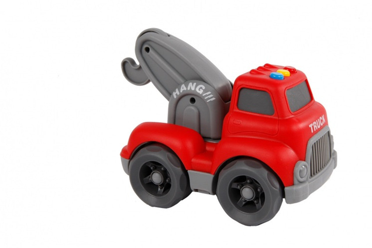 MINI CLUB TOW TRUCK W/LIGHT & SOUND 16cm