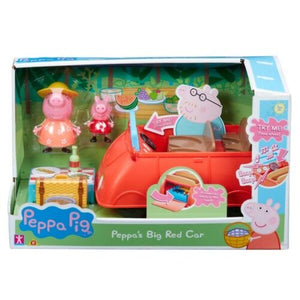 PEPPAS BIG RED CAR