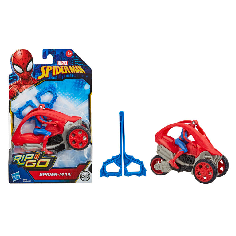 * SPIDERMAN RIP & GO ASST