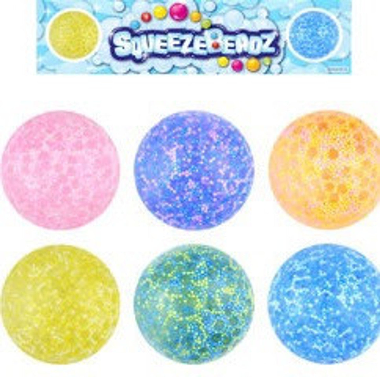 SQUEEZE BALL BEADS & CONFETTI SLIME - ASST.
