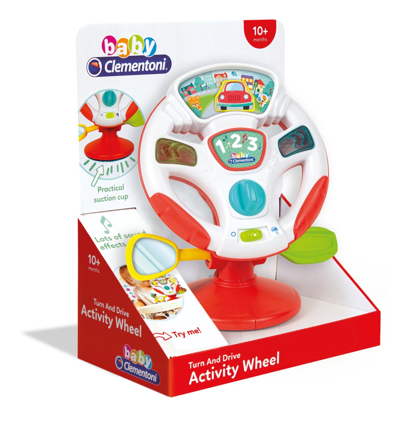 Baby Clementoni - Unisex activity wheel