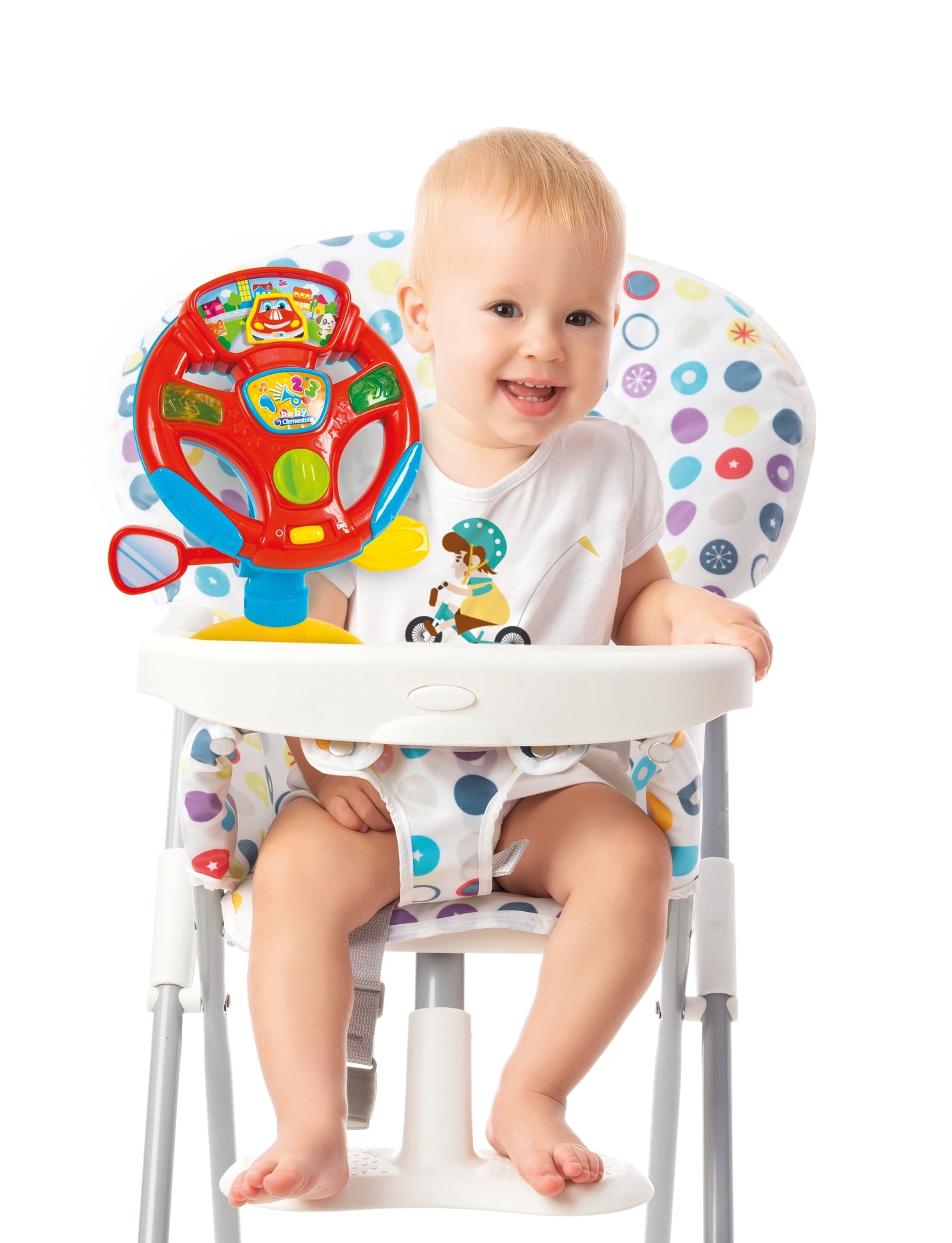 Baby Clementoni - Unisex activity wheel