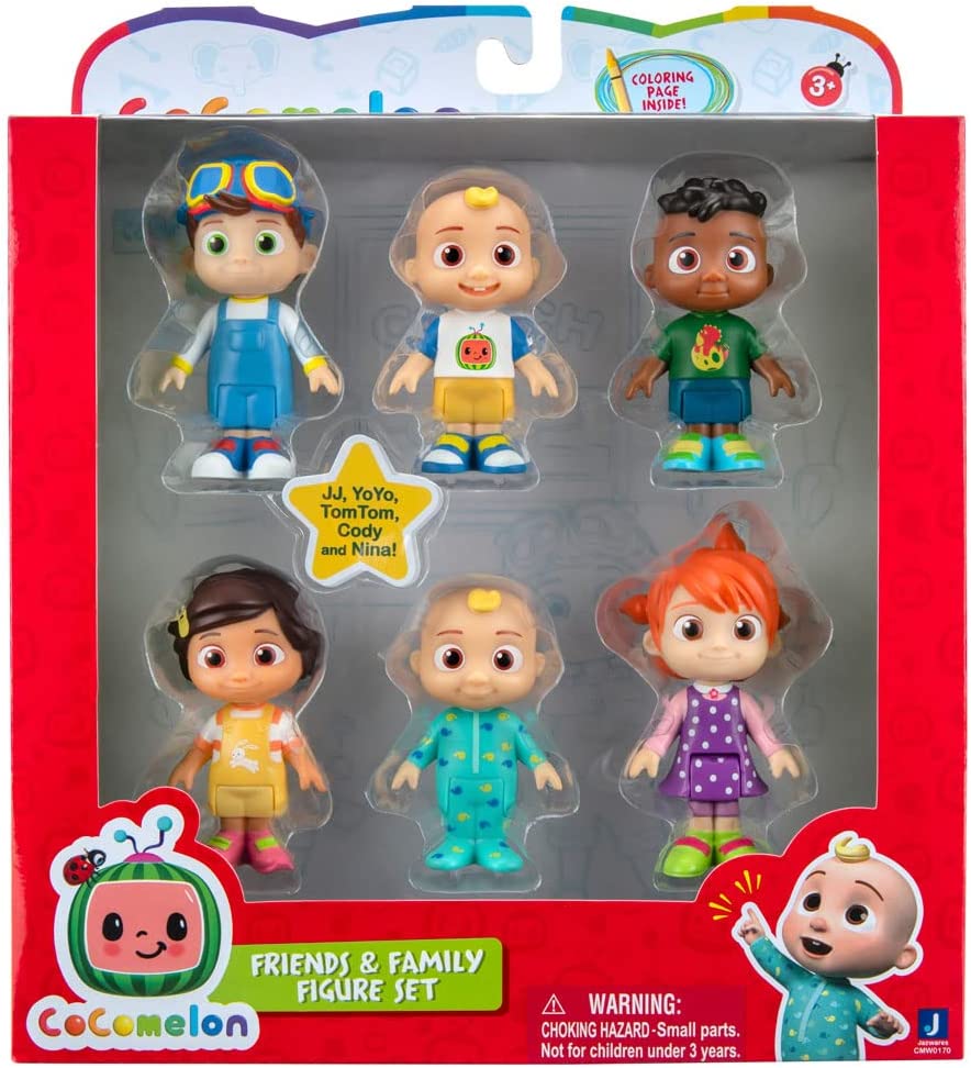 Cocomelon JJ and Friends Fig Pack