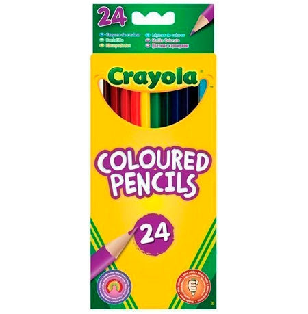 Crayola 24 Long coloured Pencils