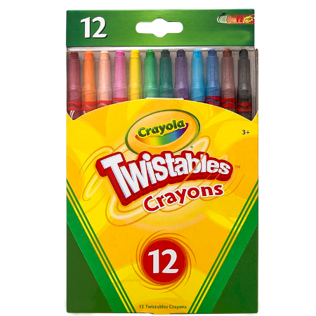 Crayola Pkt.12 Twistables Crayons