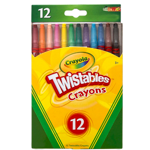 Crayola Pkt.12 Twistables Crayons