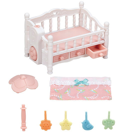 Crib with Mobile