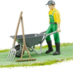 Load image into Gallery viewer, Bruder Farmer Figure W/Accessories
