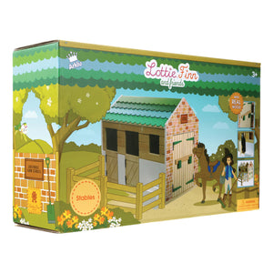 Lottie Pony Stables Wooden Playset