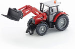 Load image into Gallery viewer, Siku 1:32 Massey Ferguson Tractor W/Loader
