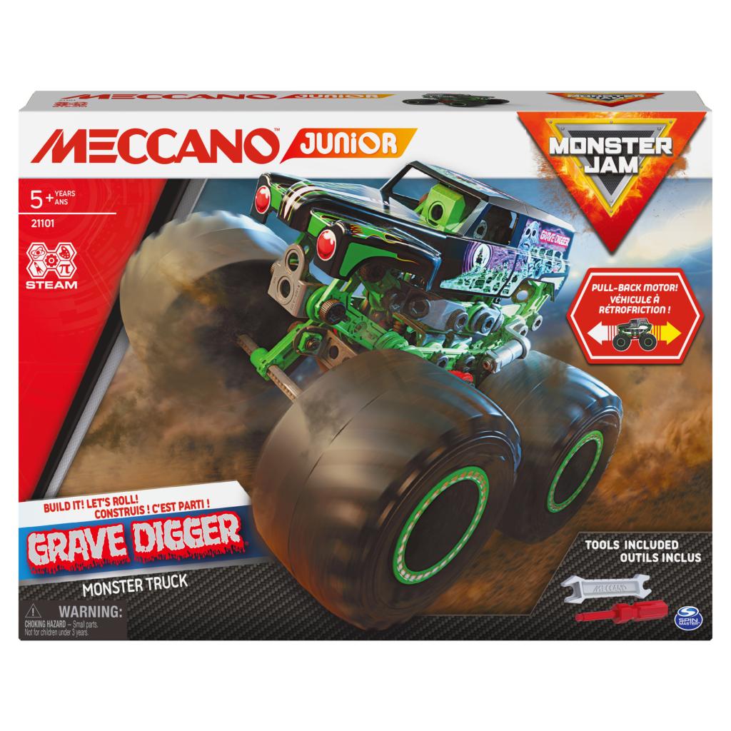 Meccano Junior Monster Jam Grave Digger