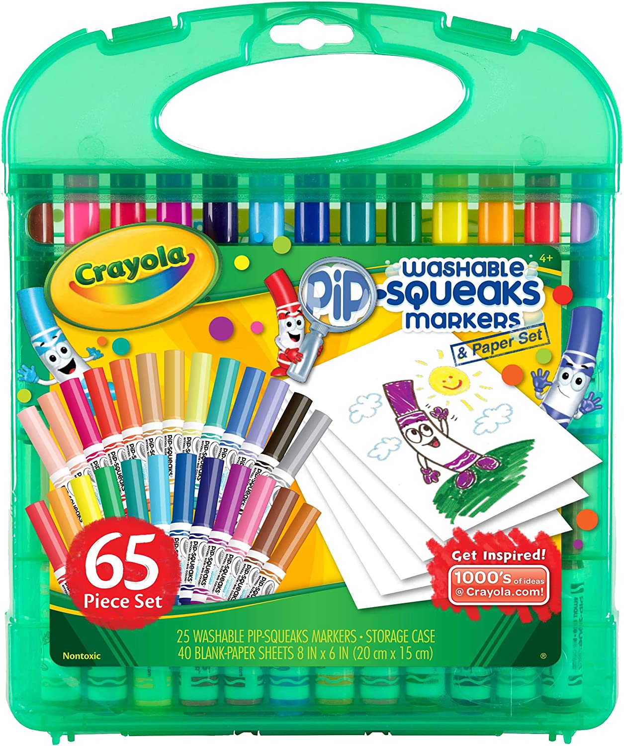 Crayola Mini Washable Markers and Paper Set