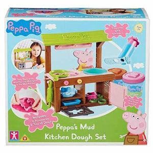 Peppa Pigs Mud Kitchen Dough set