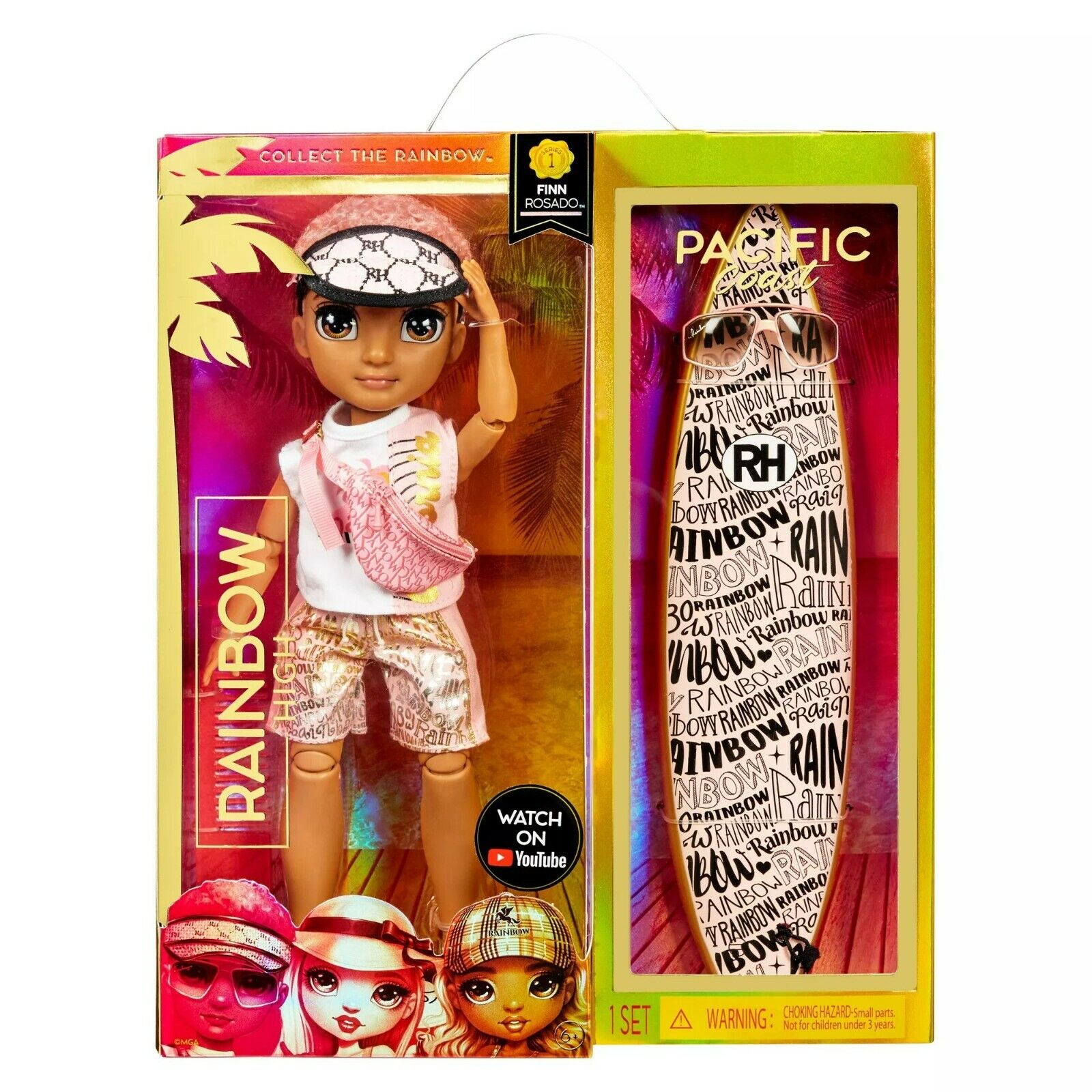 Rainbow High Pacific Coast Fashion Doll- Boy – Toyful