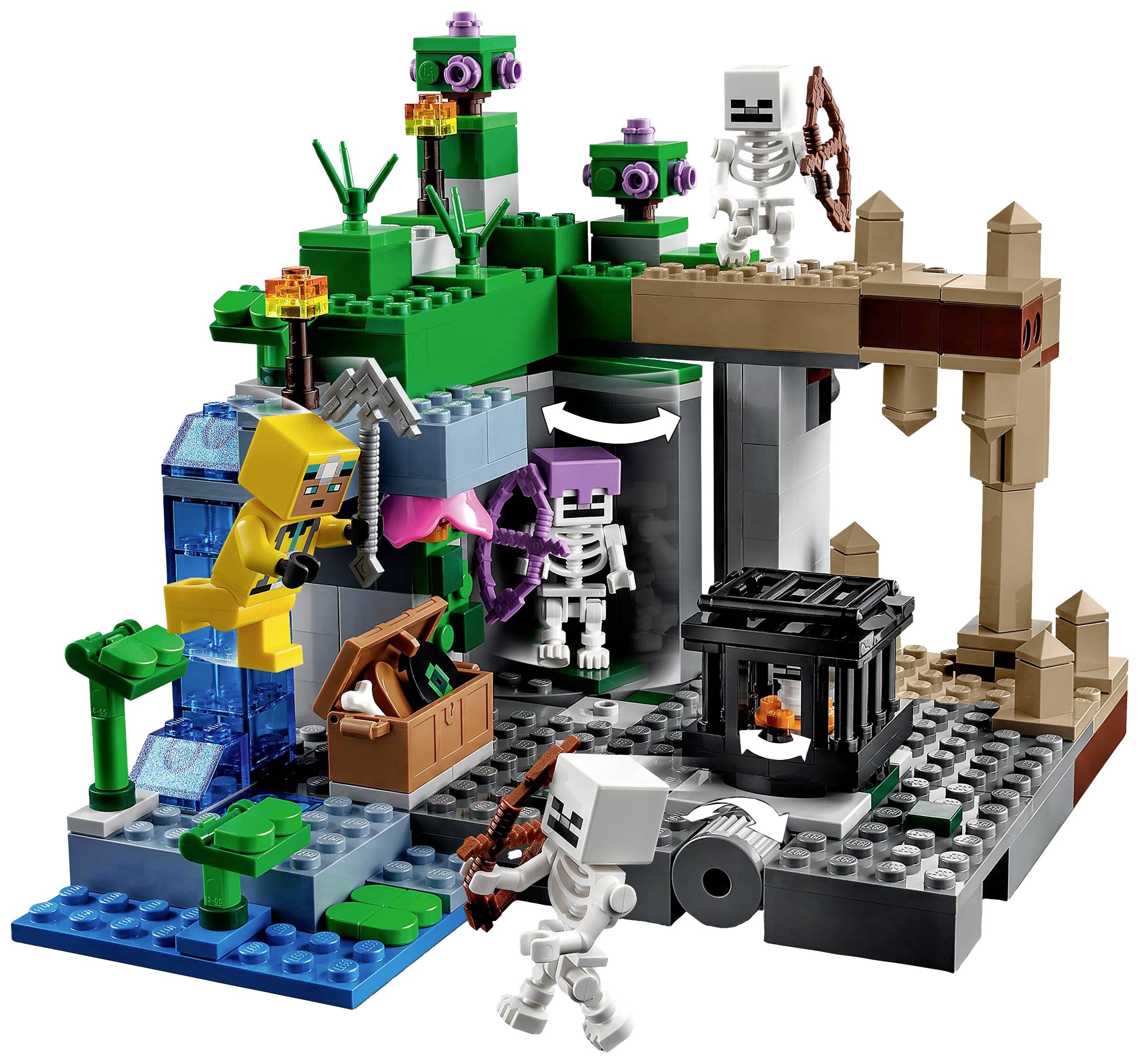 Lego Minecraft Skeleton Dungeon