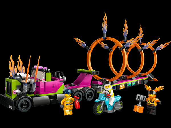 Lego City - Stunt Truck & Ring of Fire Challenge