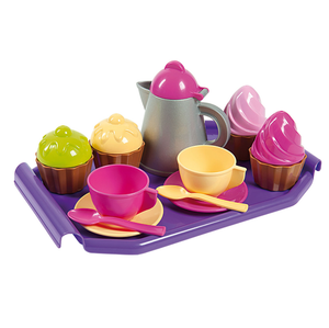Cupcake Tea Set on Tray