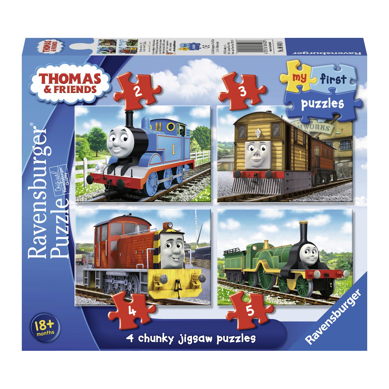 Thomas and Friends My First Puzzles 2345pc