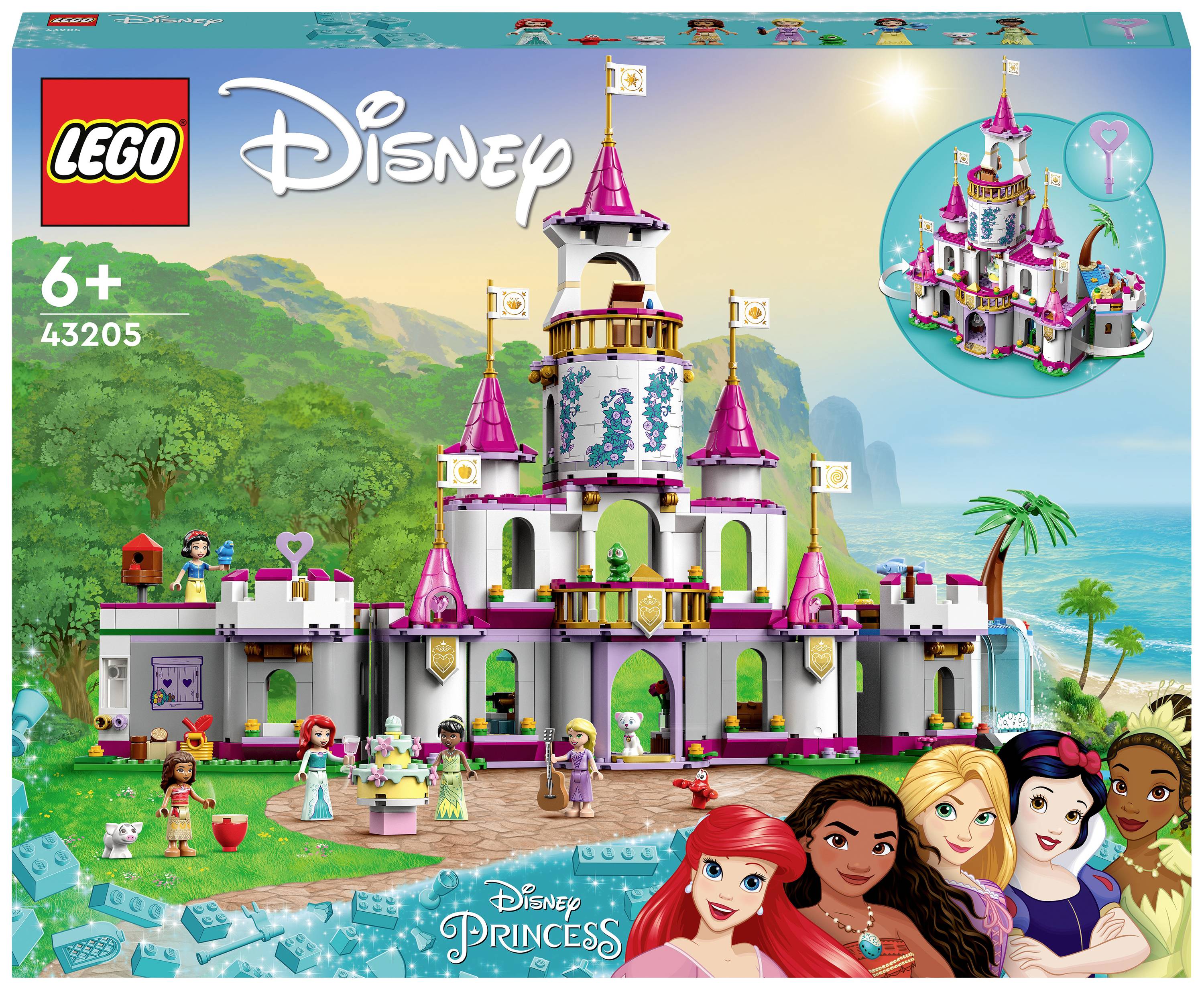 LEGO Disney Princess Ultimate Adventure Cast 43205