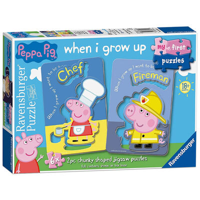 My First Puzzles Peppa Pig 6x 2pc